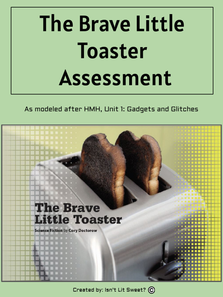 Brave Little Toaster Assessment Guide | PDF