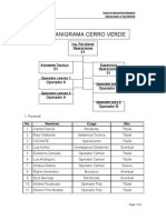 Organigrama Cerro Verde