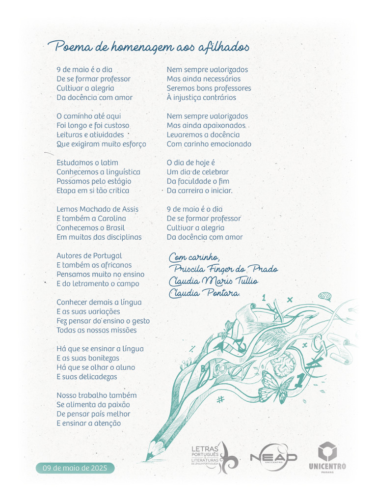 Poesia Formandos Letras Print Teste 02 VF | PDF