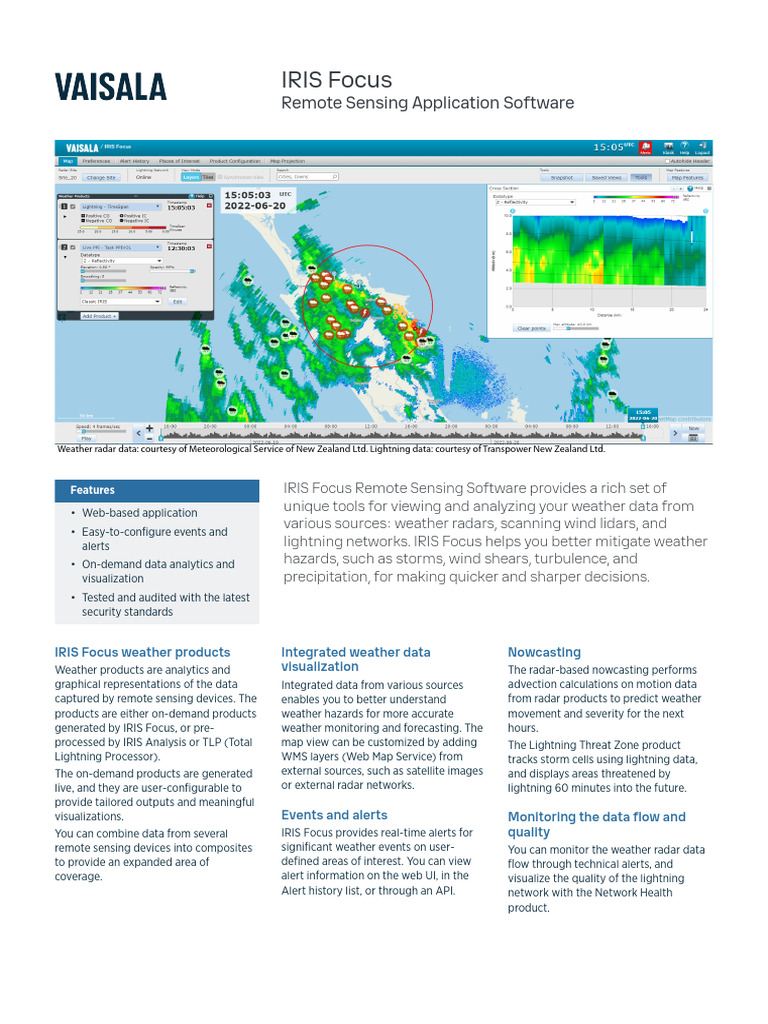 IRIS Focus: Weather Data Analytics Tool | PDF | Weather Forecasting ...