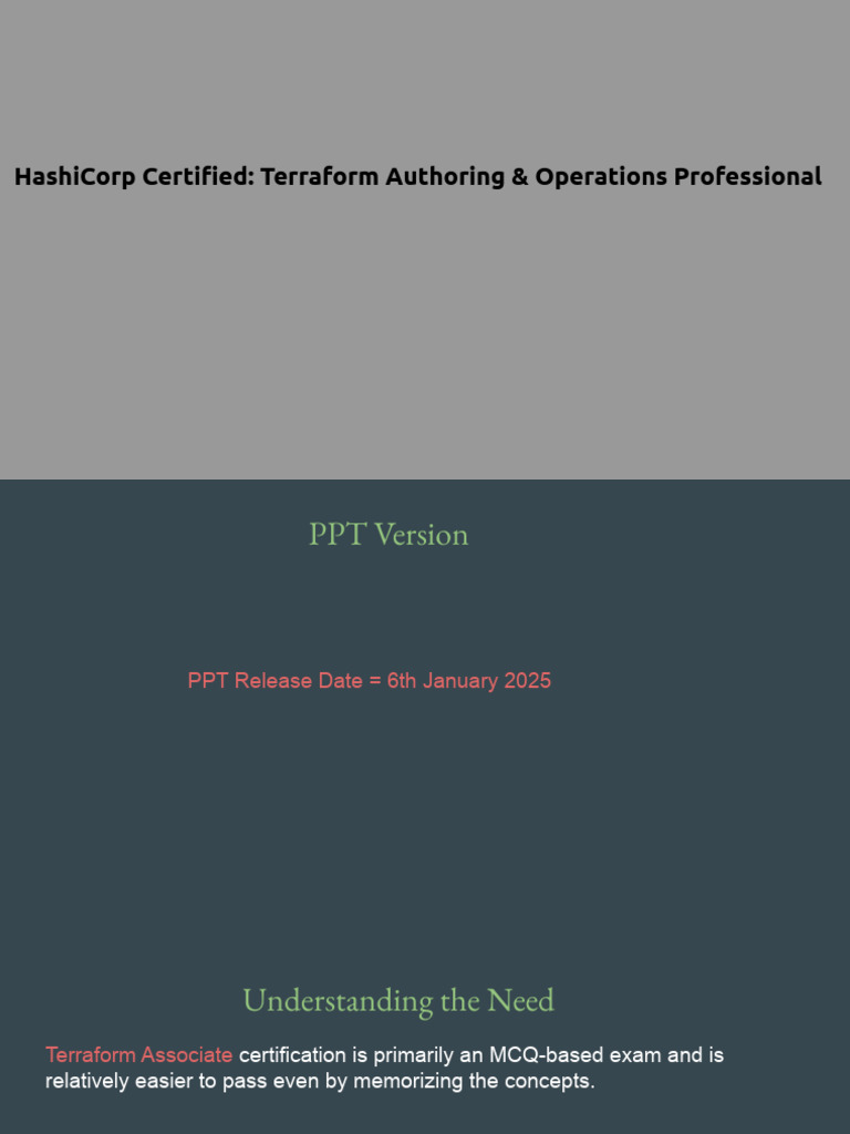 Terraform Plugin Cache Impact on Exams | PDF | Command Line Interface ...