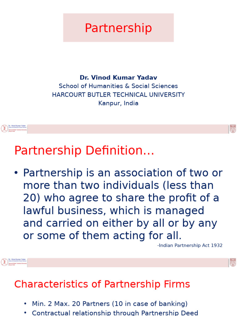 2.5 Partnership | PDF