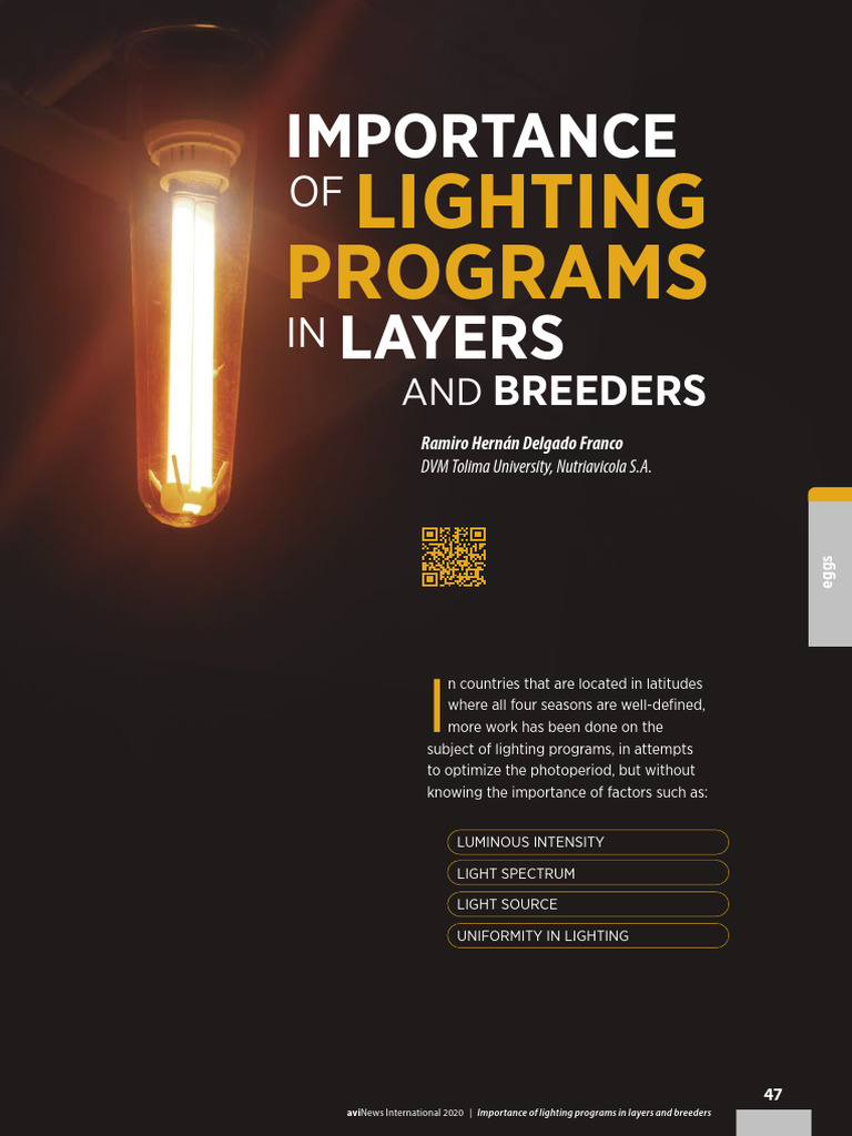Lighting Programs for Poultry Breeders | PDF | Luteinizing Hormone | Ovary