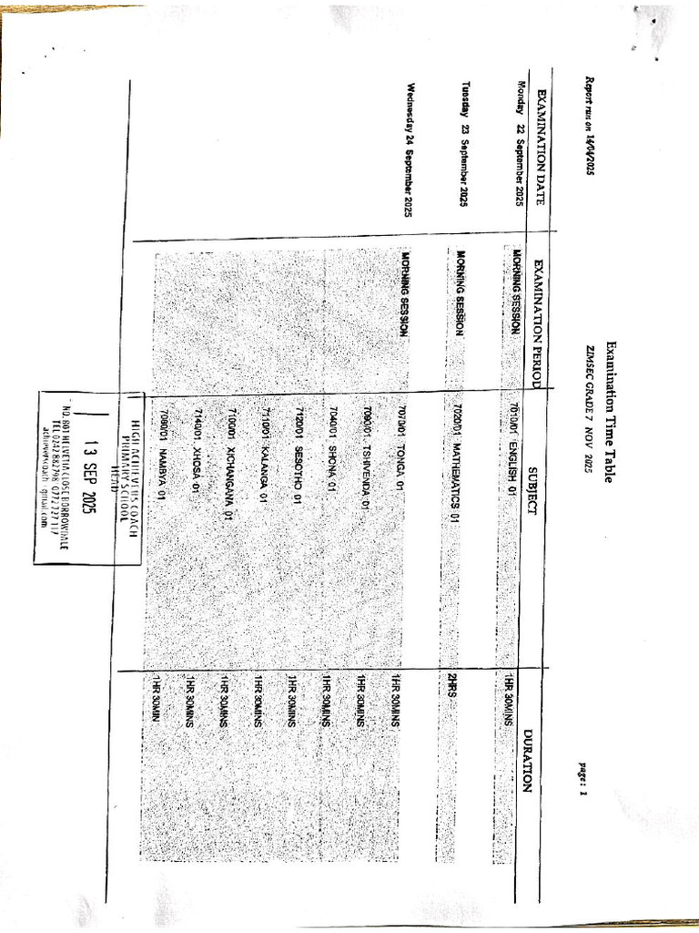 Zimsec 2 | PDF