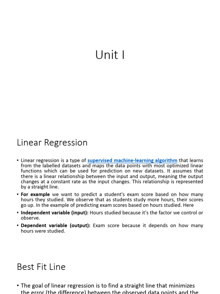 Linear Regression and Machine Learning Techniques | PDF | Support ...