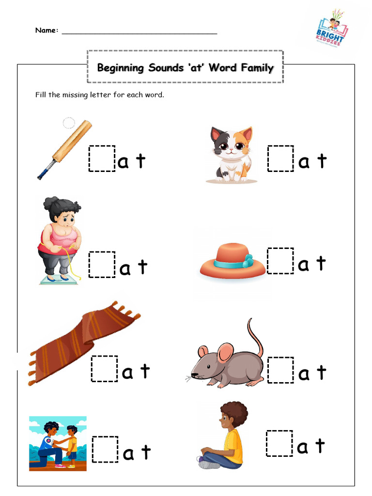 At Word Family | PDF