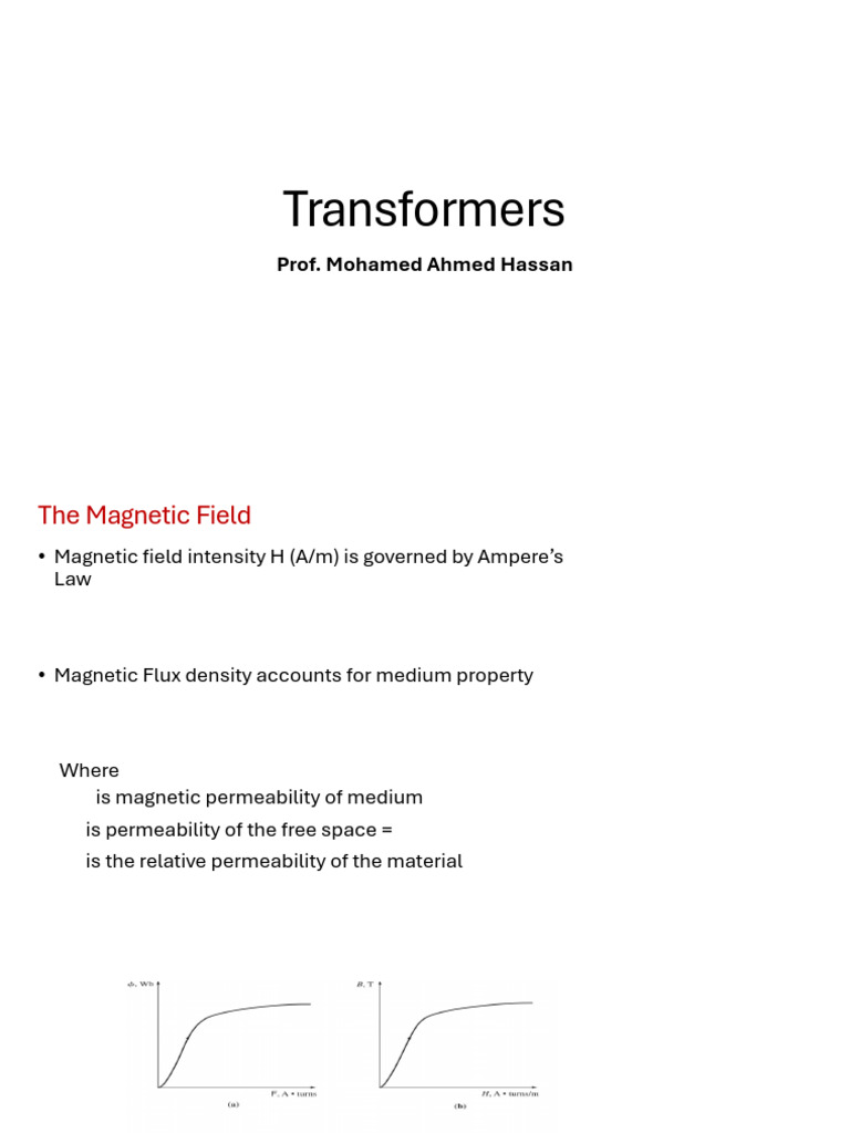 Understanding Transformer Operations | PDF | Transformer | Inductance