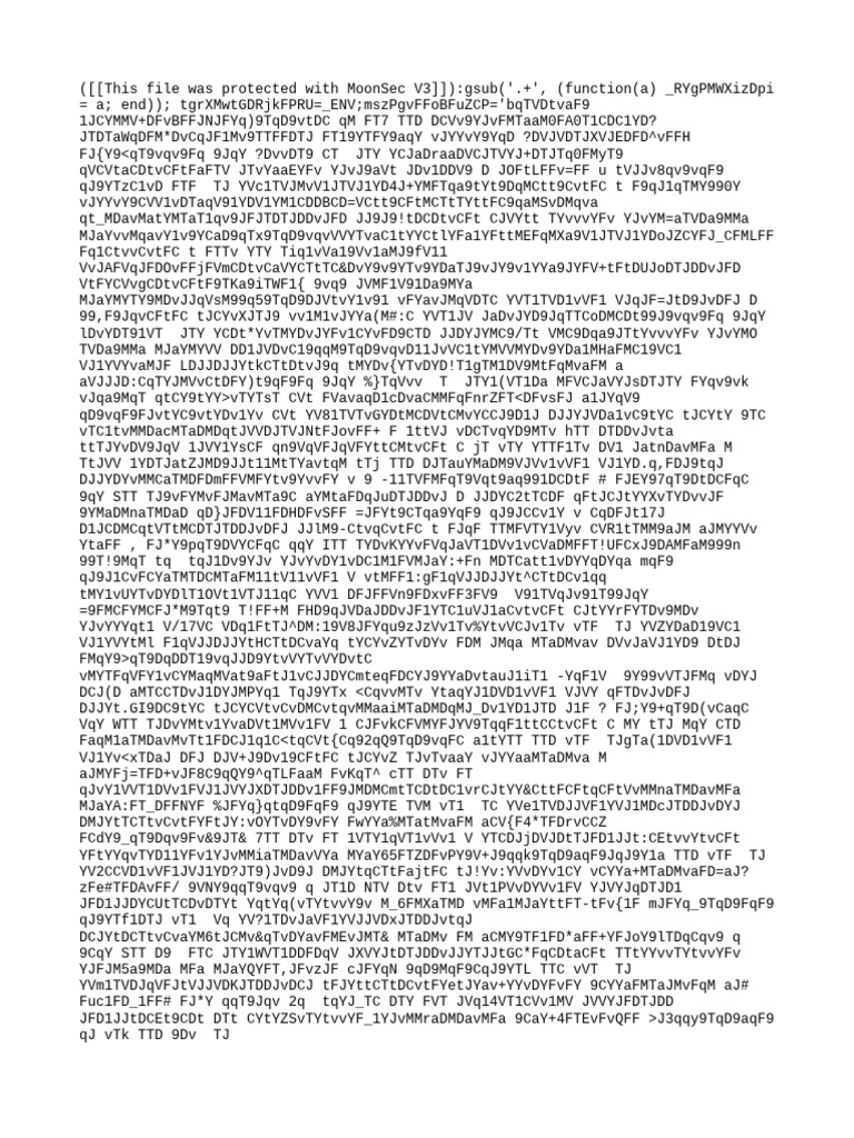 MoonSec V3 Protection Overview | PDF