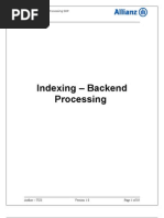 SOP Backend Indexing