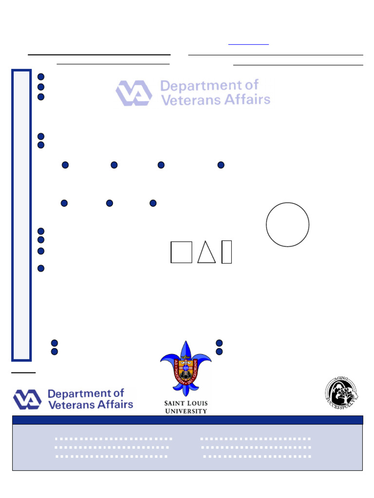 VAMC SLUMS Examination Guide | PDF | Recall (Memory) | Neuroscience