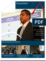 ALPFA Newsletter Spring 2012 No. 9