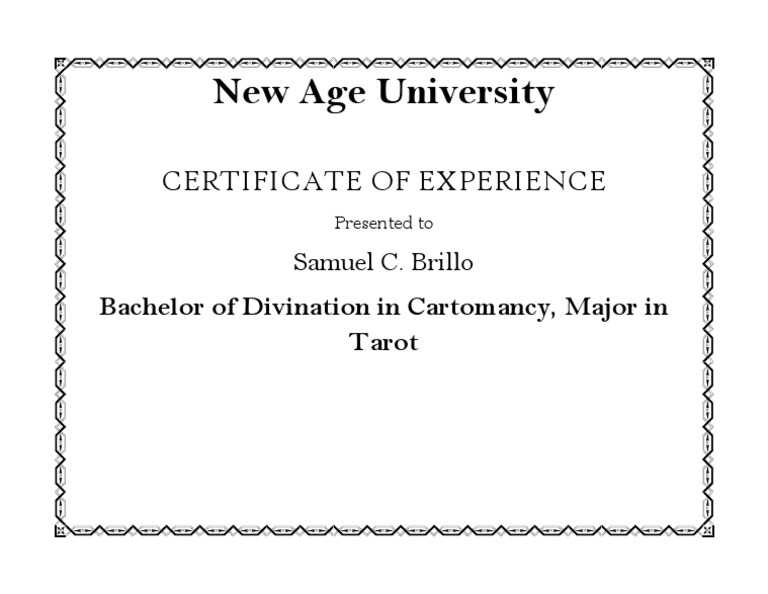 Certificate | PDF