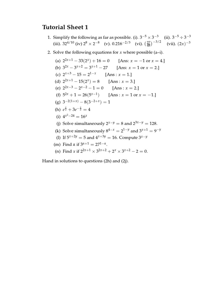 Tut Indices | PDF