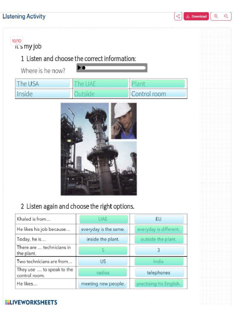 Listening Activity | PDF