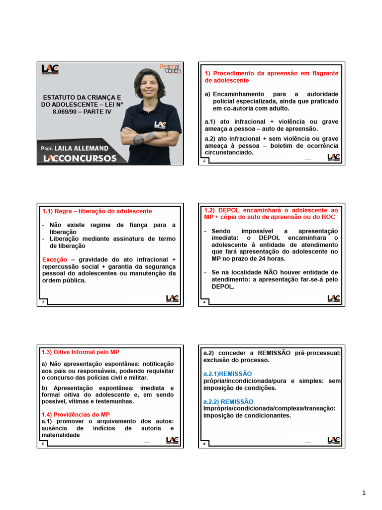 Apreensão e Medidas Socioeducativas para Adolescentes | PDF | Sentença ...