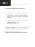 Uso del IDLE en Python | PDF