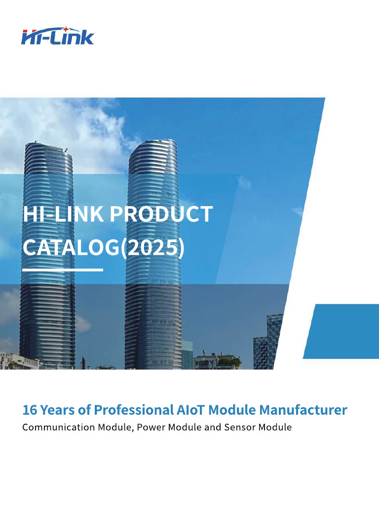 Shenzhen Hi-Link Catalogue En-2025 | PDF