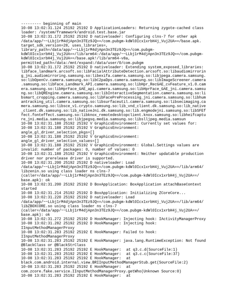 Android App Hooking Log Analysis | PDF | Java (Programming Language ...