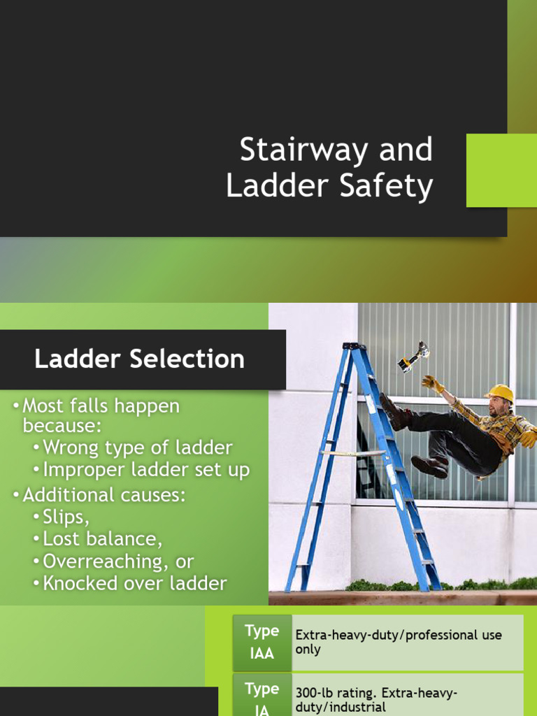 10 - Stairways and Ladders | PDF | Stairs | Ladder