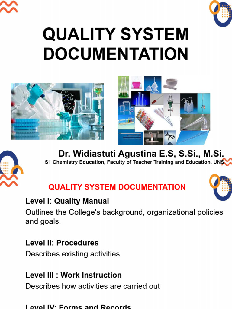 Quality System Documentation Overview | PDF