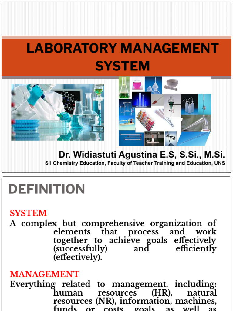 Effective Laboratory Management Guide | PDF | Laboratories | Science