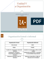 Administración I Unidad V