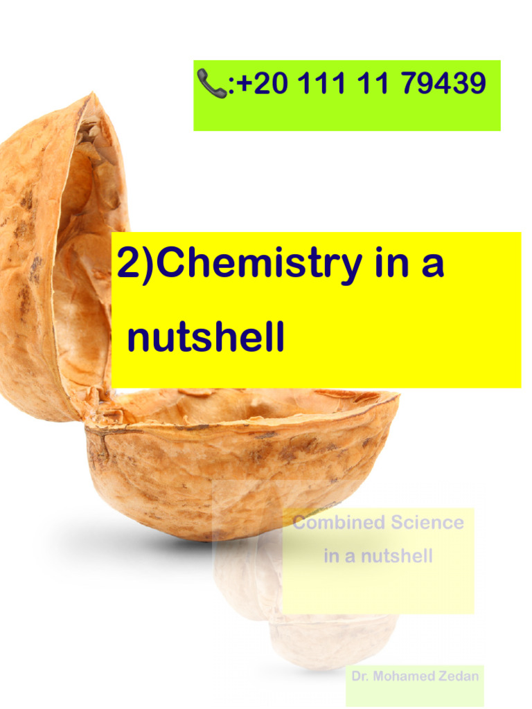 Chemistry in A Nutshell 1 | PDF