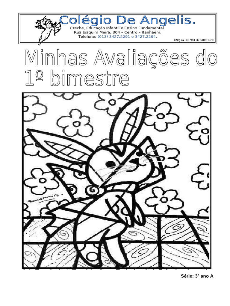 Capa Das Avaliações Do 1 Bimestre | PDF