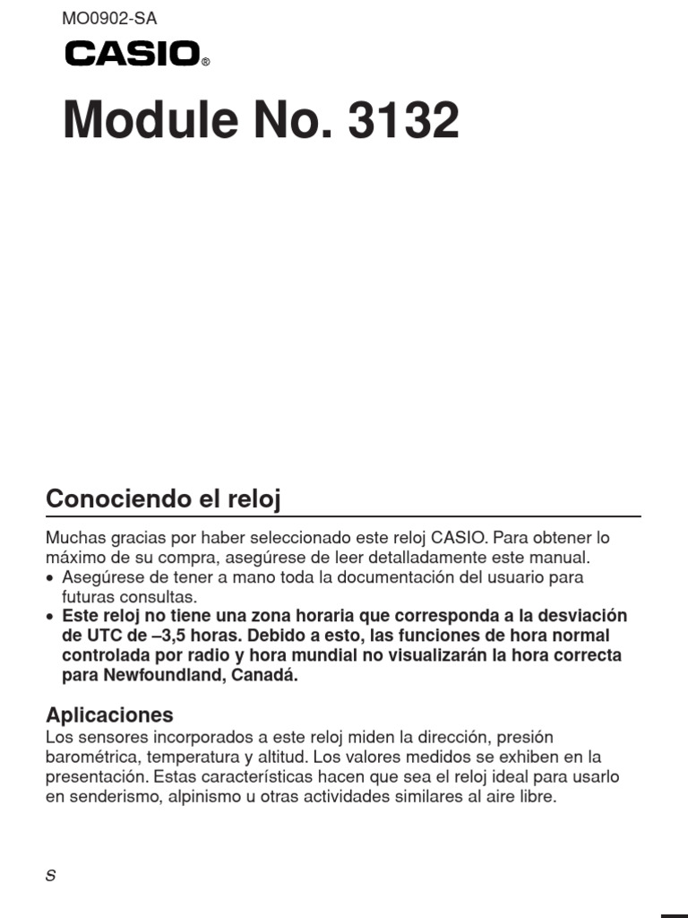 QW 3132 | PDF | Reloj | Imán