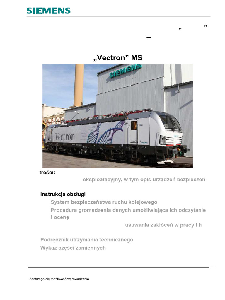 1.0 DTR Vectron MS II Instrukcja Obså Ugi Fin | PDF