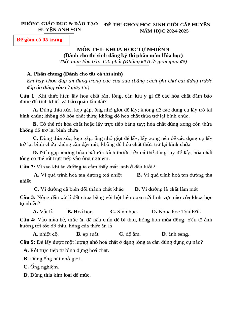 KHTN 2 | PDF