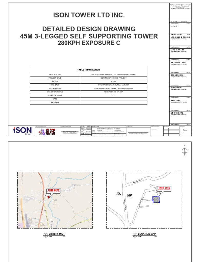 ISON Tower Project in Santa Maria DDD | PDF | Building Engineering ...