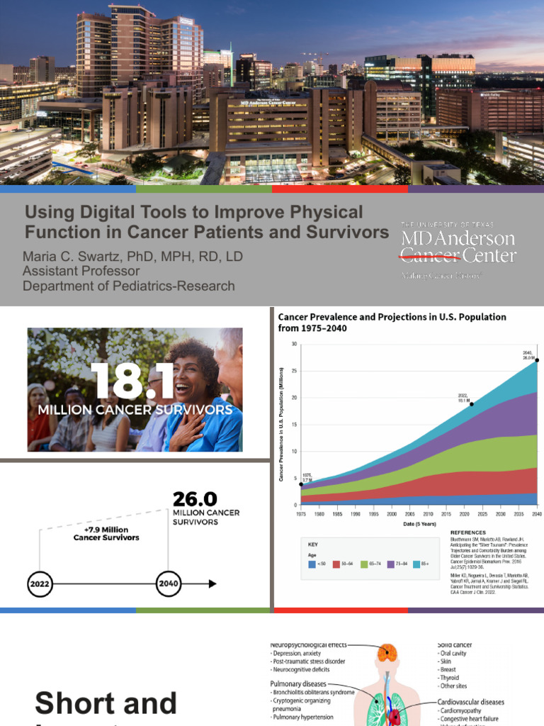 Enhancing Cancer Survivors' Function with Digital Tools | PDF | Cancer ...