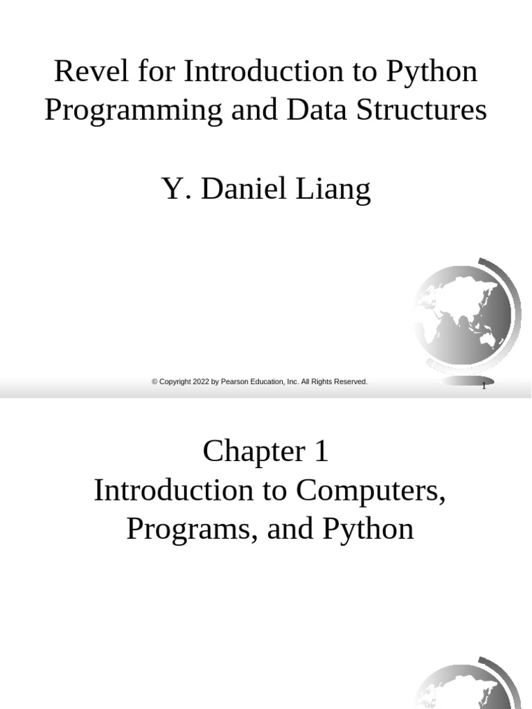 Introduction to Python Programming | PDF | Computer Data Storage ...