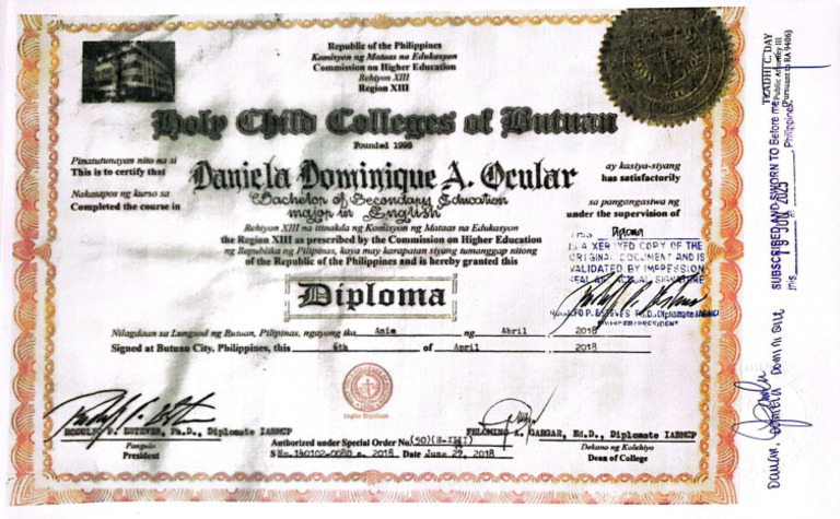Diploma | PDF