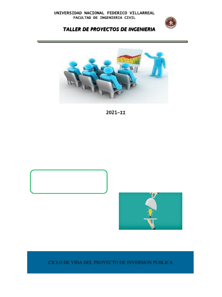 Aspectos Generales - Taller de Proyectos 2021-Ii | PDF