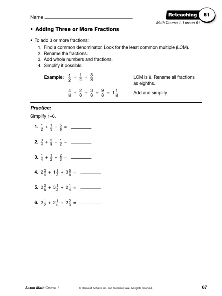 Adding Fractions and Mixed Numbers Guide | PDF | Rectangle | Arithmetic