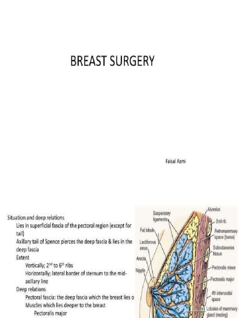 Breast Surgeries | PDF