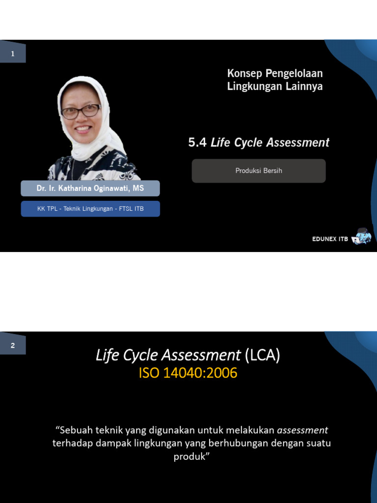 54 Life Cycle Assessment | PDF