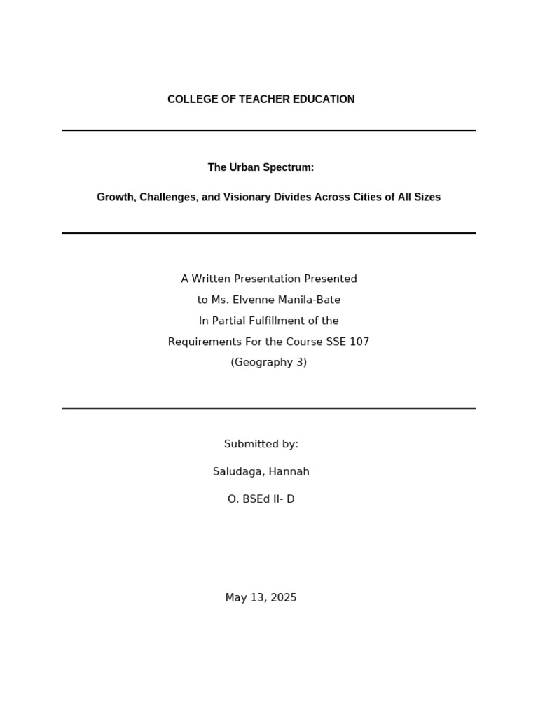 D.2 Student's Ouputs | PDF | Cost Of Living | City