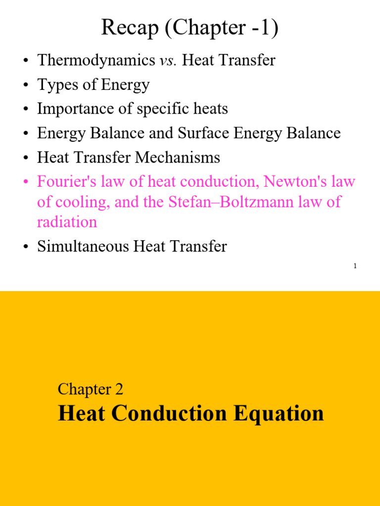 Heat Transfer and Conduction Basics | PDF | Heat Transfer | Thermal ...