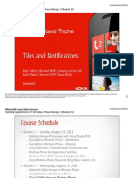 Tiles and Notifications