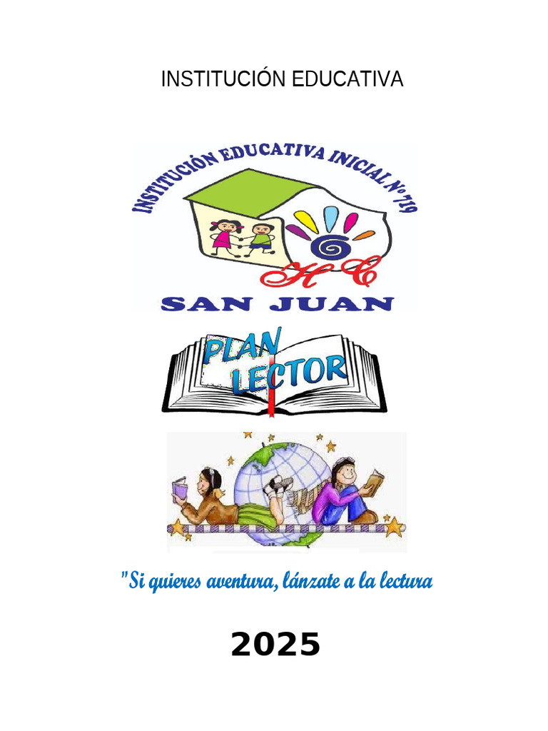 Plan Lector 2024 para Niños de 4 Años | PDF | Comprensión lectora ...