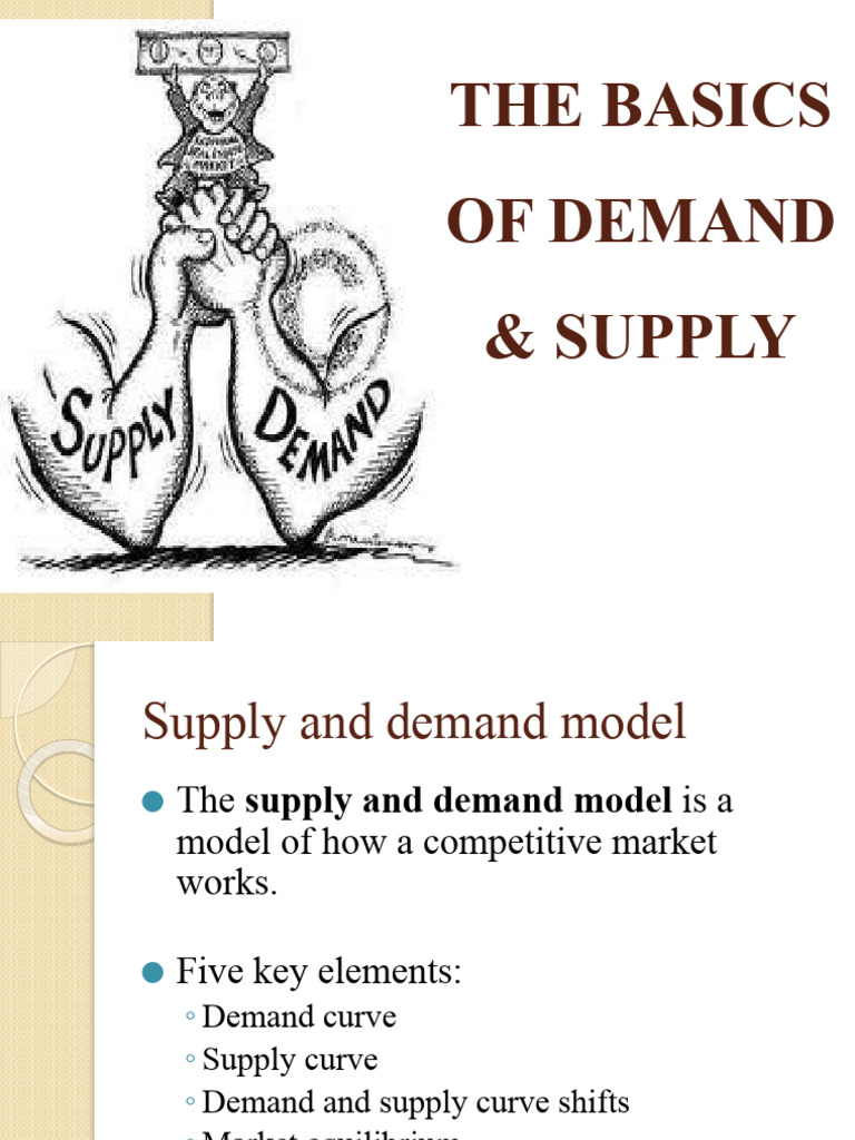 Demand and Supply Fundamentals | PDF | Economic Equilibrium | Supply ...