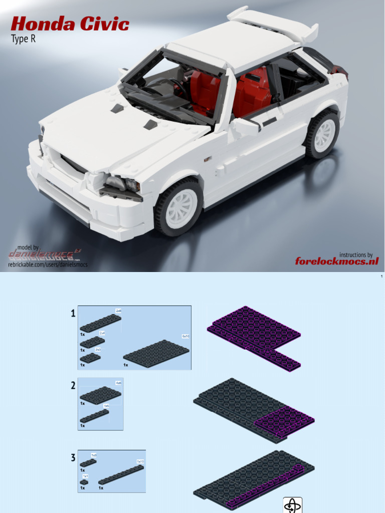 Honda Civic Type R Instructions by Danielsmocs | PDF