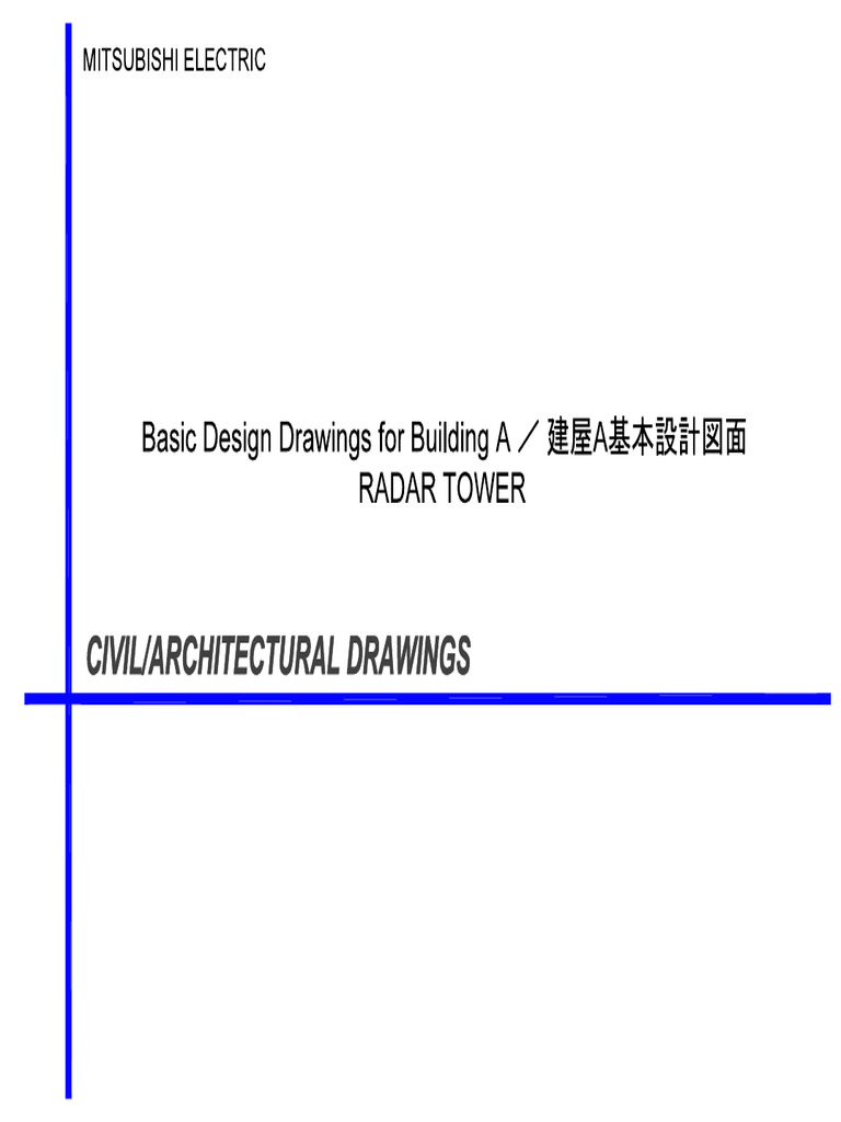 02 - Basic Design Drawings For Building A | PDF