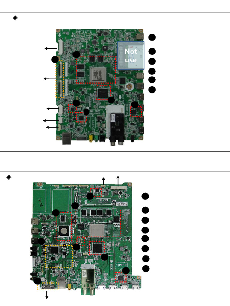 Características PCB TV Alta Gama | PDF | Hdmi | Hardware de la computadora