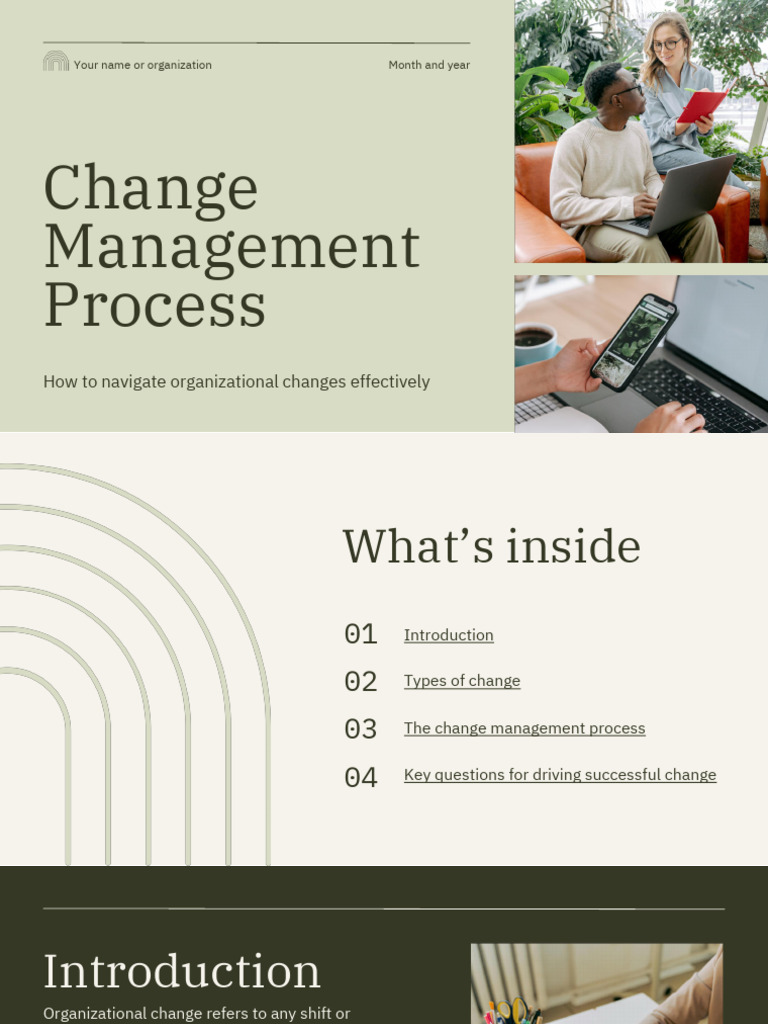 Effective Change Management Guide | PDF | Change Management ...