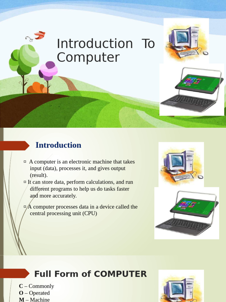 Introduction to Computer Basics | PDF | Personal Computers | Programming