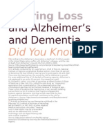 Dementia and Hearing Loss